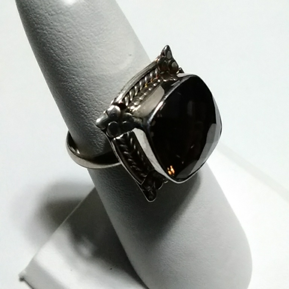 Smokey Quartz Ring - Picture 2 of 6